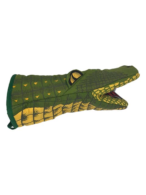 alligator oven mitt